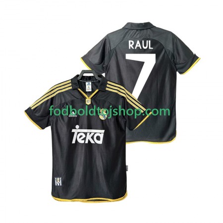 Real Madrid Raul 7 1999 2001 Retro Udebane trøje S/S